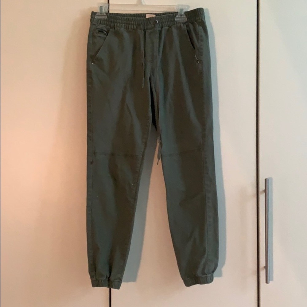 Army green pants